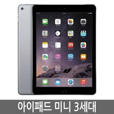 아이패드 미니3세대 iPad Mini3 16GB 32GB 64GB 정품, Wi-Fi
