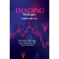 (영문도서) Trading Strategies: Exploring The Best Day Trading + Forex Trading + Swing Trading +Futures T... Paperback, Fabian Miller
