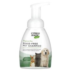 Citrus Magic Pet 린스 무함유 펫 샴푸 향료 무함유 236ml(8fl oz), 1개, 236ml