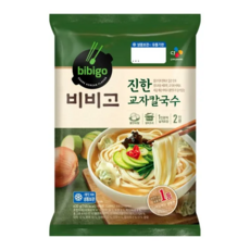 [메가마트]CJ 비비고 진한 교자 칼국수 630g, 1개