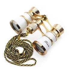 지넥스 망원경 오페라글라스 오페라 뮤지컬 공연용 쌍안경 핸들타입 체인타입, 25mm
