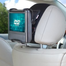 TFY Universal Car Headrest Mount Holder with Angle- Adjustable Holding Clamp for 7-9 Inch Swivel Sc, 1개