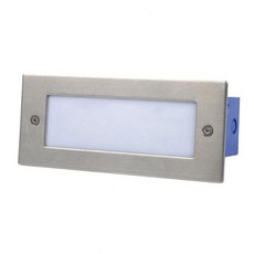 방수 LED 벽 지하 계단 조명 야외 풋라이트 매입형 장식 스텝 램프 5 W IP65 AC 110V 220V, [01] Warm White, [01] 5W TypeA, 1개