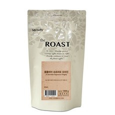 [천삼백케이] [메가커피] 맥널티 콜롬비아 슈프리모 오리진 1kg 1박스 12개, 단품