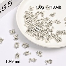 100g 비즈 키링 비즈스트랩 재료, 오로라 리본, 1세트