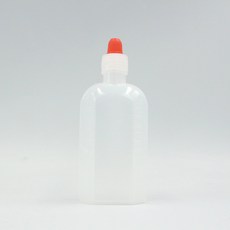 일회용 투약병 말랑이PE 100cc, 짧은뚜껑, 100개