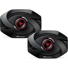 파이오니어 Pioneer [세금포함] [정품] TS6900PRO PRO 시리즈 6 x 9 Inches 2-Way 600W MAX 2 스피커 블랙 카오디오 블루투스 스피커 서브우퍼, 6x9