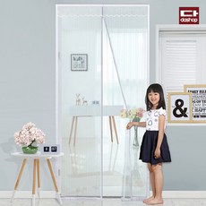 다샵 현관 방문 모기장 베이직 화이트 90x210, 선택완료