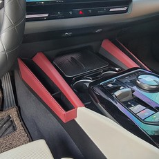 BMW 사이드 포켓 5시리즈 수납용품 악세사리 핸드폰 보관함 G30 G60, 18-23 블랙 운전석, 1개