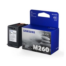 삼성전자 INK-M260 검정 INK-C260 칼라 SL-J2165W SL-J2160W 정품잉크, 1개, M260_검정