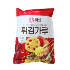 백설 튀김가루, 500g, 10개