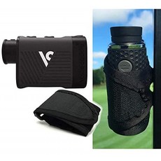 Voice Caddy L4 골프 레이저 거리계 마운트 번들 | PlayBetter 마그네틱 카트 마운트 (블랙) 포함 | 6 배 확대 1 야드 정확도, 단일옵션, 단일옵션