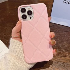INS 럭셔리 핑크 다이아몬드 격자 무늬 패션 가을 방지 휴대 전화 케이스 IPHONE6SPLUS/7/8PLUS/XSMAX/XR/11PROMAX
