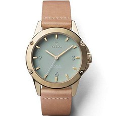 트리와 민트 스칼라 시계-Tan Slim Classic Triwa Mint Skala Watch - Tan S