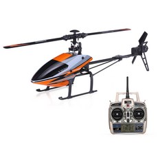 RC헬기2.4g 6ch Wltoys V950 헬리콥터 3d 6g 시스템 브러시리스 모터 Flybarless Rtf Rc 1912 2830kv Brush, 한개옵션0