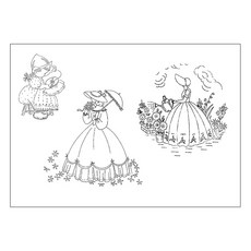 물에녹는자수도안