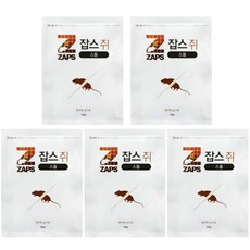 [먹이형 신개념 쥐약] 잡스 쥐약 스톰 100g 초특가 행사 쥐 살서제 쥐퇴치제, 4_5개
