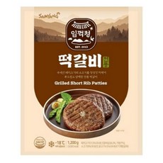 삼양 임꺽정 떡갈비 1200g, 1.2kg, 4개