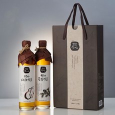 굿소일즈 항아리 숙성 천연 발효 사과 솔잎 식초 선물세트 (1000ml), 1L, 1세트