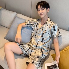 남성반팔반바지세트사파리