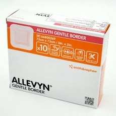 알레빈 젠틀보더 7.5cm x 7.5cm 10매 - 욕창드레싱, 상세페이지 참조