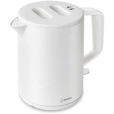dretec (도리 텟쿠) 전기 주전자 1.0L 탈보 냄비 간단 주전자 세련된 PO - 360WTDI 화이트 PROD1051000179