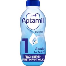 영국직송 Aptamil 1 First Infant 밀크 From Birth 1L 압타밀, 4개