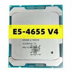 제온 CPU E5-4655V4 2.50GHz 8 코어 30M LGA2011-3 E5-4655 v4 프로세서 E5 4655v4 4655, 한개옵션0