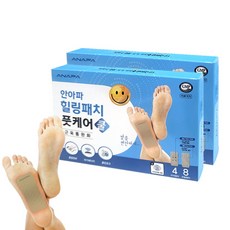 안아파 힐링패치 풋케어 쿨자석패치, 5개