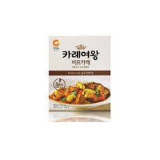 대상 PARTSCANNER 청정원 카레 여왕 비프카레 160g 1인분, 10개