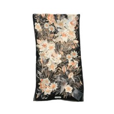 Salvatore Ferragamo 100% Silk Multi-Color Printed Women's Shawl Scarf