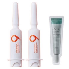 나인테일즈 파워 어드벤스드 링클 넥 탄력 목주름 세럼 x 2개 + 아이크림 1ml / 탄력 보습 잔주름 주름