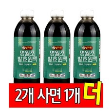 [2+1] 명월초 발효원액 1000ml x 3통 3개