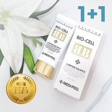 메디필 정품 바이오셀 비비 크림 50ml 1+1 겟잇뷰티톤업1위 기미 잡티 커버력 지속력 민감피부 건조피부 밀착력좋은 비비, 1개