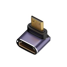 HDMI to MINI HDMI v2.1 꺽임 젠더 JA209 - jz074a