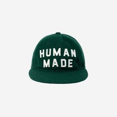 [정품]휴먼 메이드 6-패널 울 캡 그린 Human Made 6-Panel Wool Cap Green 502892