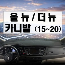 논슬립 차량 대시보드커버 기아차 올뉴카니발 (15~20년 7월) 프리미엄 썬커버 엠앤씨 대쉬보드커버 열차단, 스웨이드, 레드라인, 센터스피커 있음