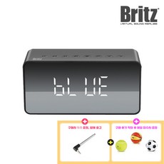 브리츠 BZ-MX2100 디지털 LED 미러 탁상시계 포터블 블루투스 스피커