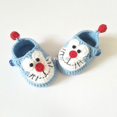 DIY 아기 신생아 신발 손뜨개질 임신 태교 출산 용품 집콕놀이 재료, diy + C
