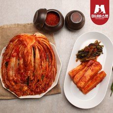 [마녀바스켓] 국내산 마녀 배추김치10kg+총각김치2kg