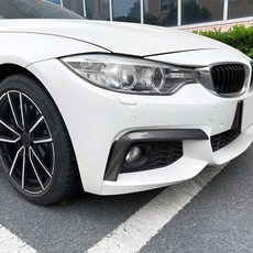 앞 범퍼 립 사이드 스플리터 스포일러 안개등 그릴 BMW F32 F33 F36 M-Sport 420i 428i 435i 440i M-tech 2014-2020 디퓨저, UP Carbon Look