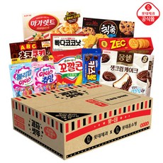 [롯데제과] 롯데홈쇼핑x 간식 과자셋뚜 10종구성, 상세 설명 참조