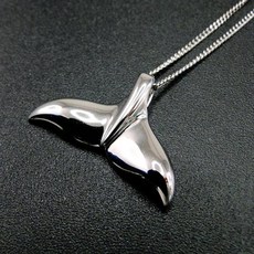 고래꼬리펜던트순금
