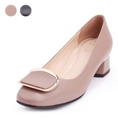 [현대백화점](SAERA) 세라구두 (여성화) 세라 컴포트 플랫 C18P015 블랙 머드핑크 3CM