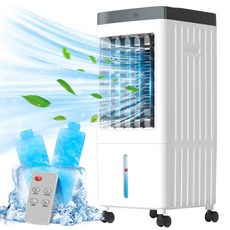 ThinkLife 대형 이동식 에어쿨러 파워 냉풍기 6L/10L 대용량 리모컨 전용아이스팩 2P/4P 증정