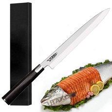Utaki 회칼 240mm 두께 4.2mm 독일 4166 철강 蛤刃 스테인레스 타가야산 핸들, 1개