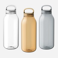 킨토 워터 보틀 500ml 휴대용 손잡이 물통 3색상, 스모크