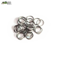  스플릿링(자작채비용) 20개입/100개입 타이라바 메탈지그 루어 소품 선상 낚시, 10mm, 100개입 