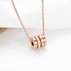 로마숫자순금펜던트