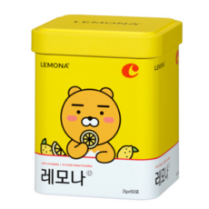 카카오 프렌즈 레모나 50포, 100g, 1개